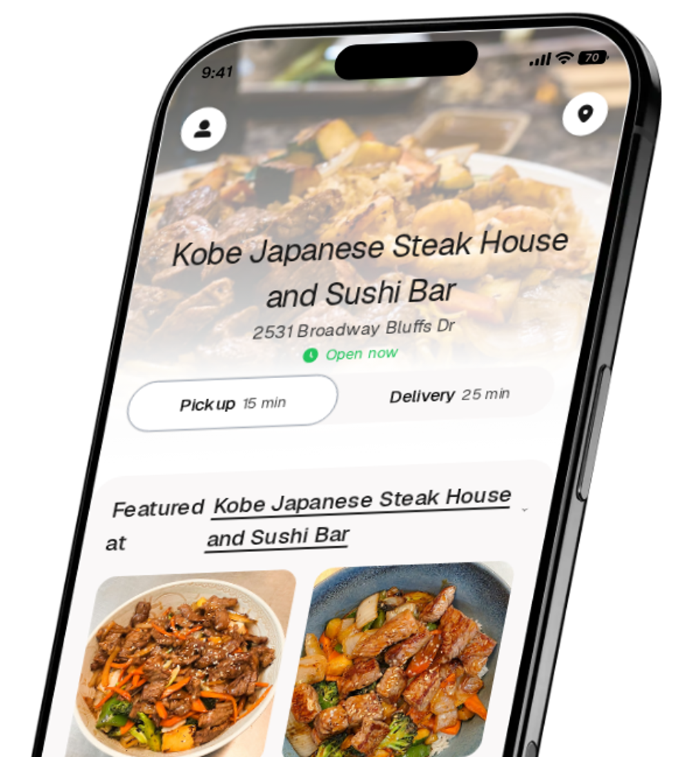 Kobe Japanese Steak House and Sushi Bar app preview