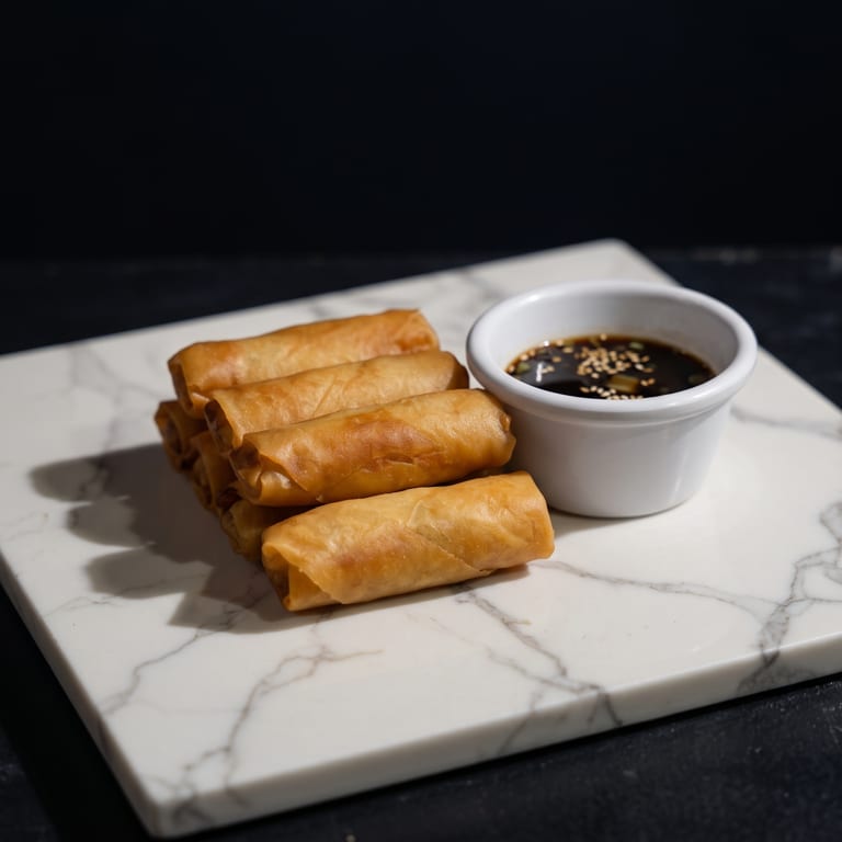 Savor Our Spring Rolls